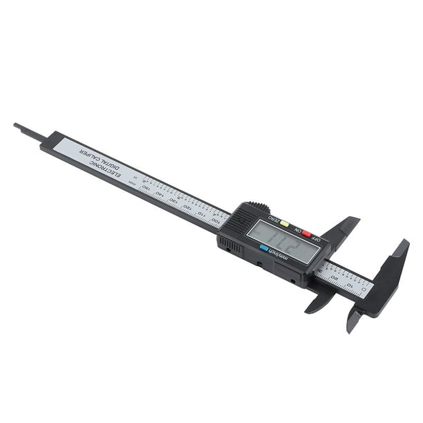 Key Switch Plastic Slide Rail Electronic Vernier Caliper Plastic Fibre Made Digital Vernier Caliper Black Key Switch Plastic Slide Rail Electronic Vernier Caliper Plastic Fibre Made Digital Vernier Caliper Black